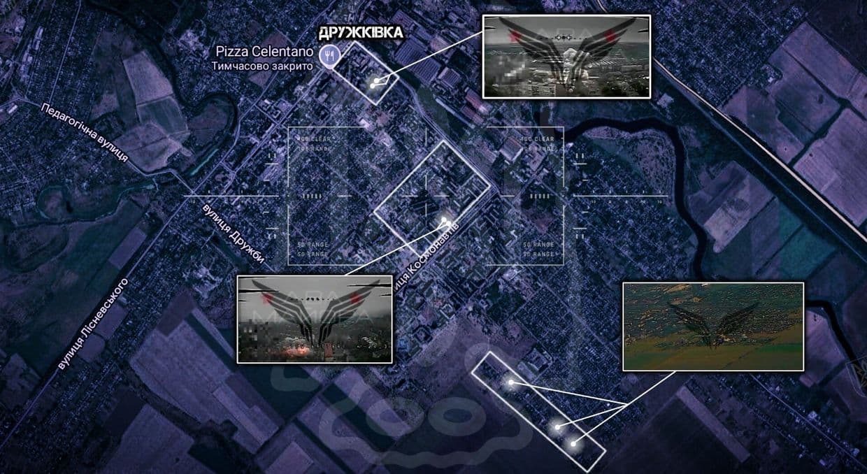 Бомбы на Дружковку: российскую боевую авиацию корректируют вражеские дронари "Рубикона"