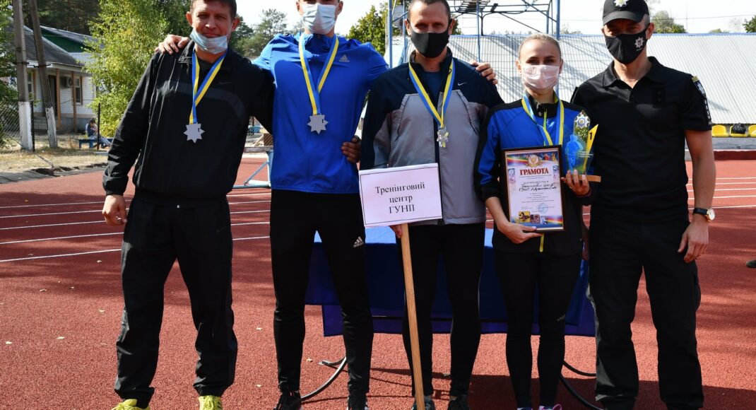 На Луганщині пройшли змагання з легкої атлетики серед поліцейських