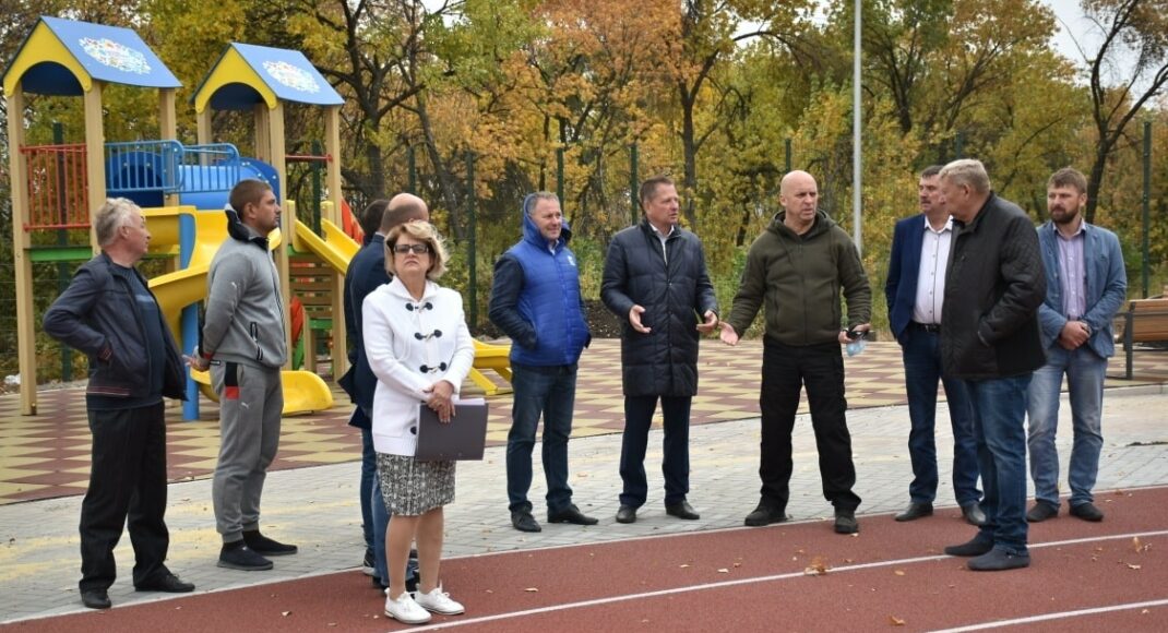 У Селидовому завершена реконструкція стадіону в рамках "Великого будівництва"