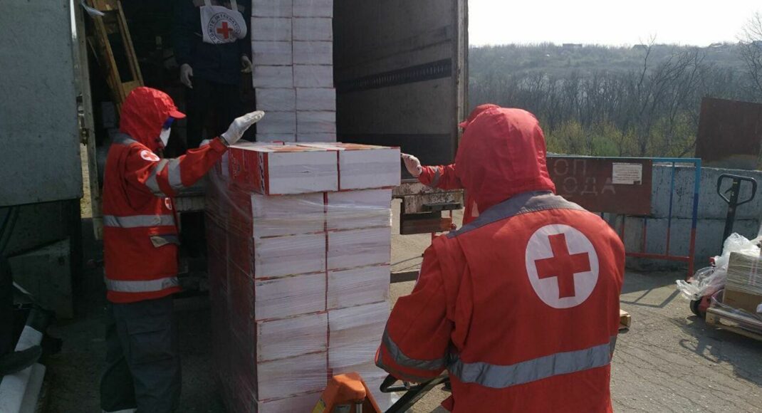 Червоний Хрест направив в ОРДО гуманітарний вантаж вагою понад 170 тонн