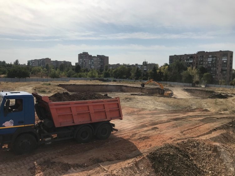 У Краматорську почалося будівництво будинку для переселенців