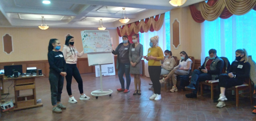 У Святогорську представники з 12 громад обговорили план по створенню місцевих центрів для розвитку молоді та волонтерів