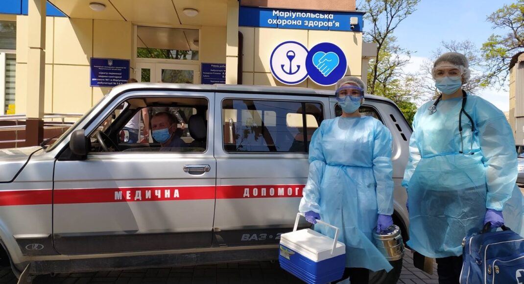 В Мариуполе  на лечении с COVID-19 находится 2557 пациентов