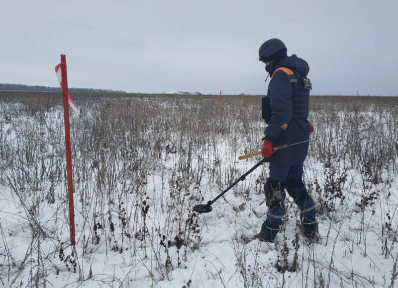 На Луганщине обезвредили 23 артиллерийских снаряда