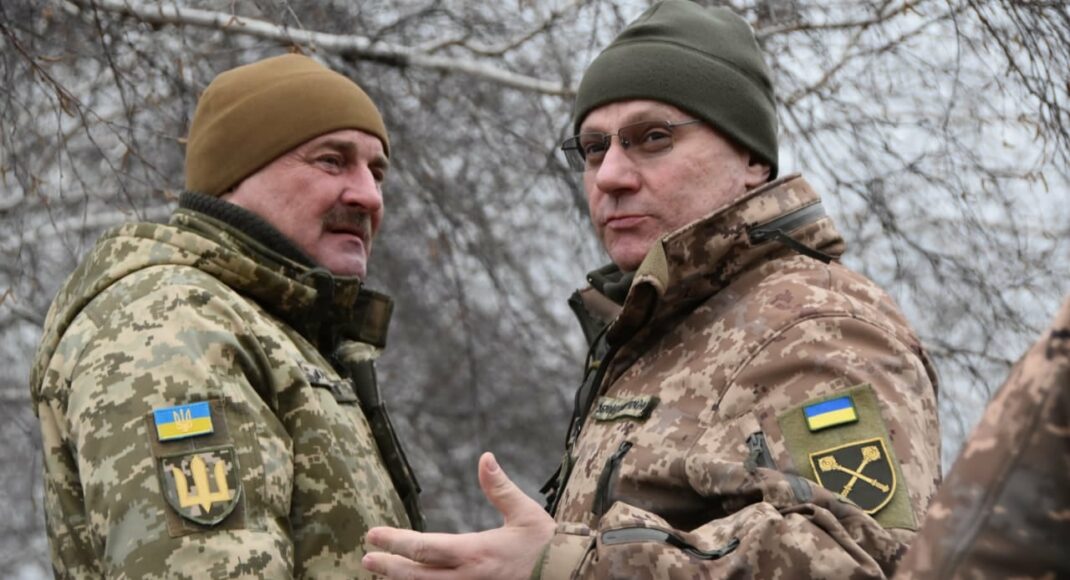 Главком ВСУ посетил передовую в ООС