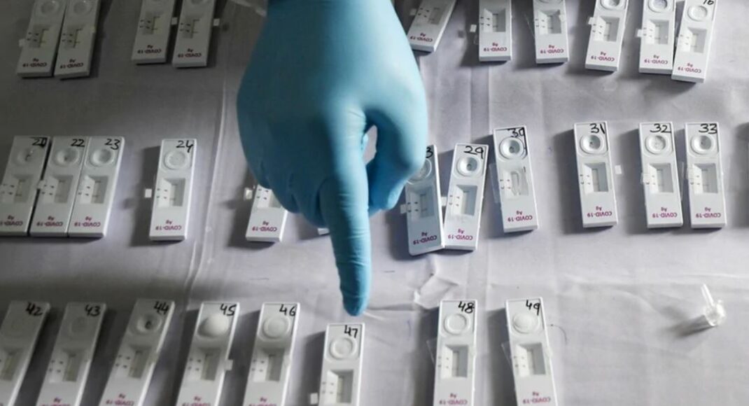 Понад 200 осіб пройшли тестування на антиген коронавірусу на КПВВ "Новотроїцьке"