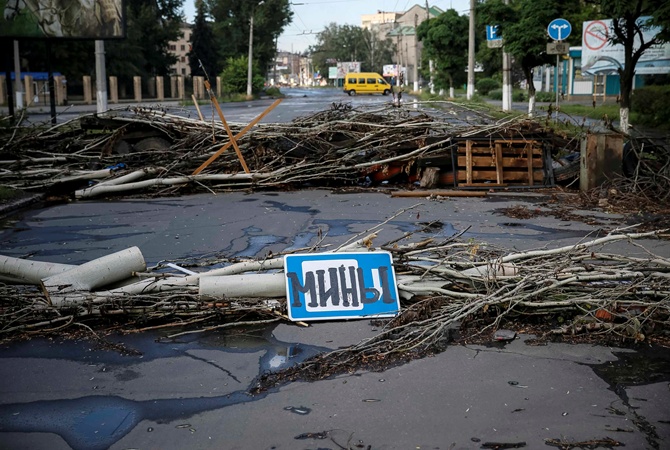 У Маріуполі окупанти замінували всі мости та облаштували оборонні споруд біля кожного, - Андрющенко
