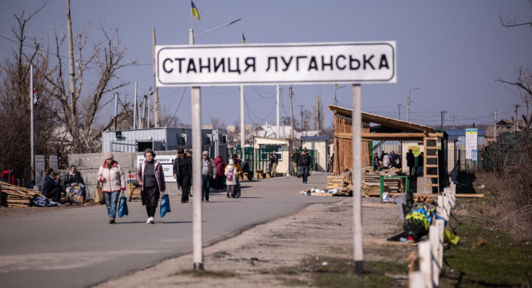 На КПВВ "Станица Луганская" начато строительство сервисной зоны