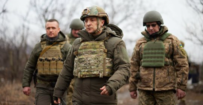 Зеленский приехал с рабочей поездкой на Донбасс