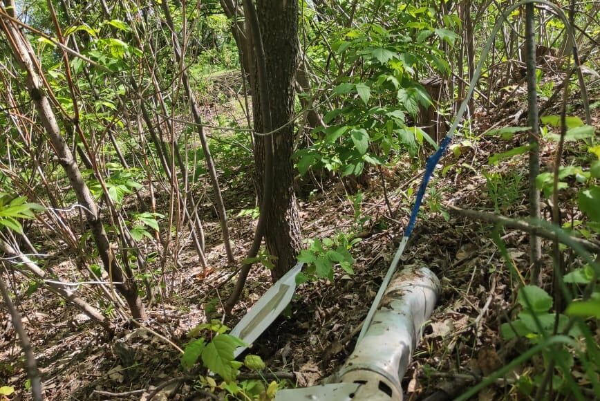 В ООС показали деталі вогнеметів, якими бойовики обстріляли Катеринівку (фото)