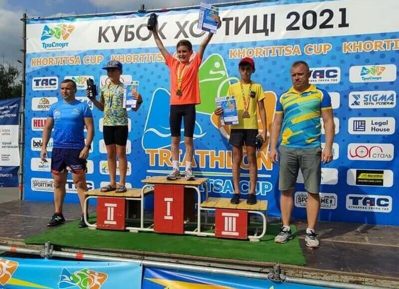 Триатлоністи Донеччини вдало виступили у "Дитячій лізі"