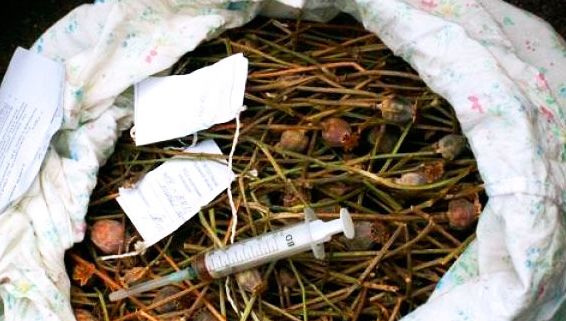 В Мариуполе на рынке реализатор продуктов продавал наркотики