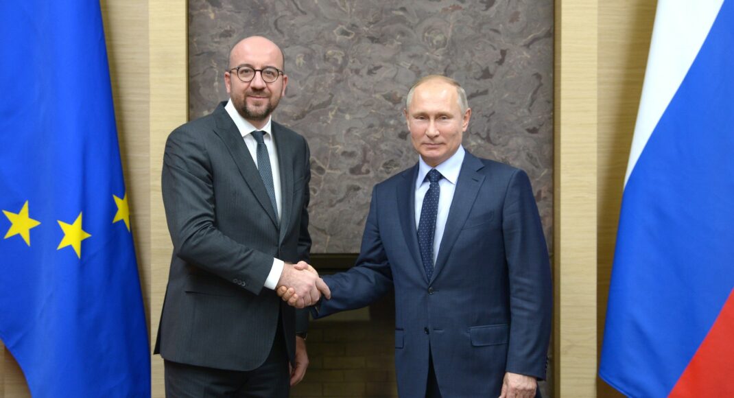 Голова Євроради заявив Путіну про відповідальність Росії за мир на Донбасі
