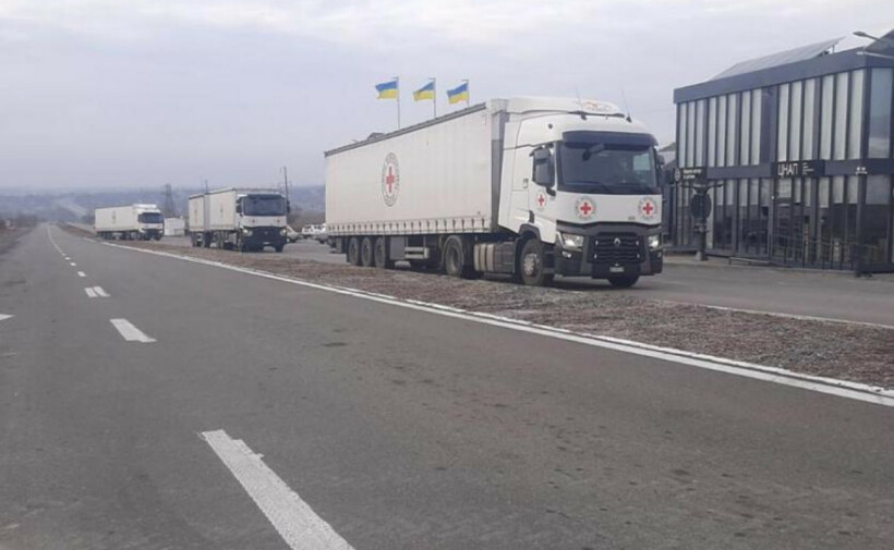 Червоний Хрест направив в ОРДЛО 44 тонни гуманітарного вантажу