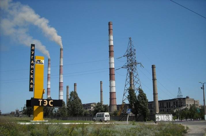Луганская ТЭС пока не может приступить к ремонтам в условиях продолжающихся обстрелов