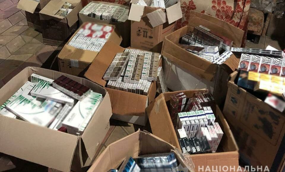 В Краматорске изъяли контрафактных сигарет на 400 тыс. гривень