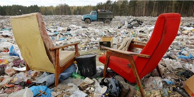 В невизнану "лнр" 50% відходів на сміттєзвалища завозять з росії