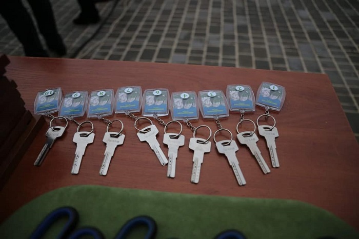 В Новоайдаре 12 квартир получили переселенцы при поддержке правительства Германии