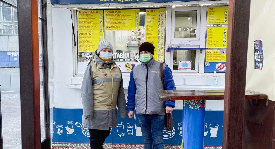 Датский совет по делам беженцев помог предпринимателям сохранить блинные в Северодонецке