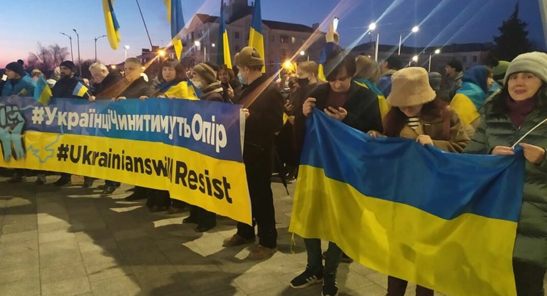 В Краматорске проходит акция "Краматорск — это Украина": фото