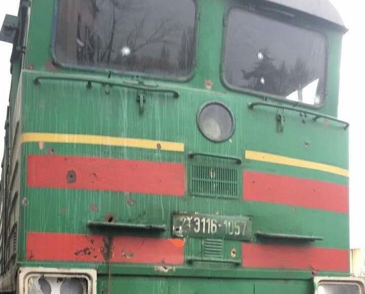 Оккупанты обстреляли железнодорожную станцию Кондрашевская-Новая в Станице Луганской