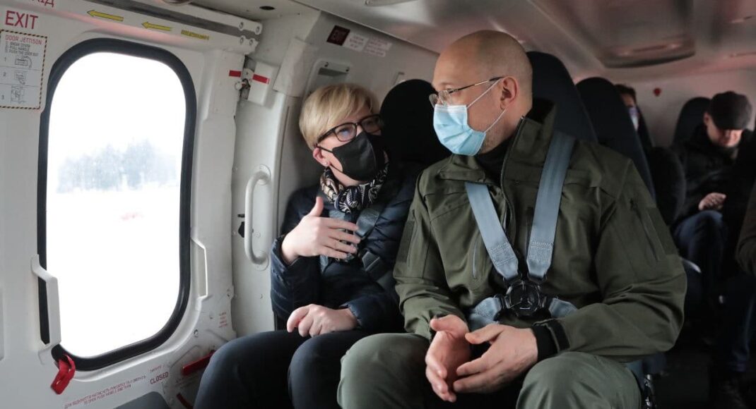 Шмигаль з прем'єр-міністеркою Литви почали візит на Луганщину