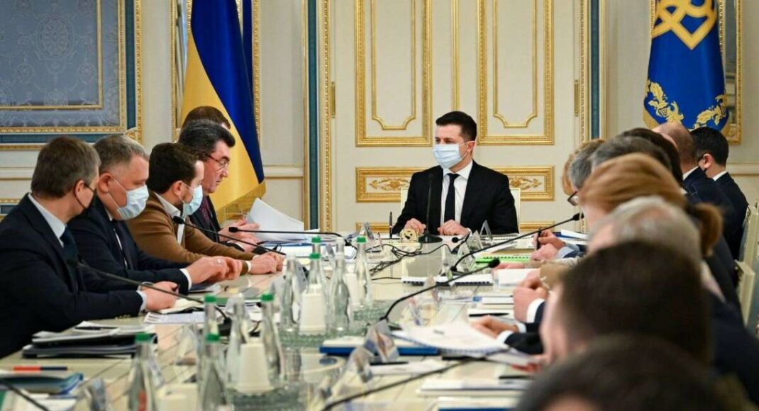Зеленський скликає термінове засідання РНБО на 20 годину