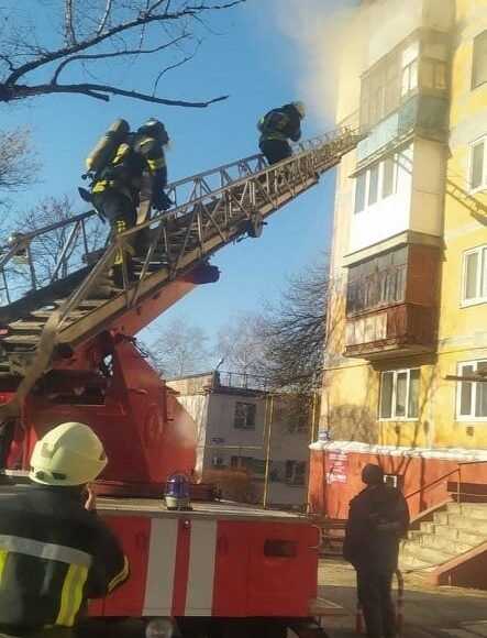 У Краматорську під час пожежі в квартирі загинули чоловік і жінка