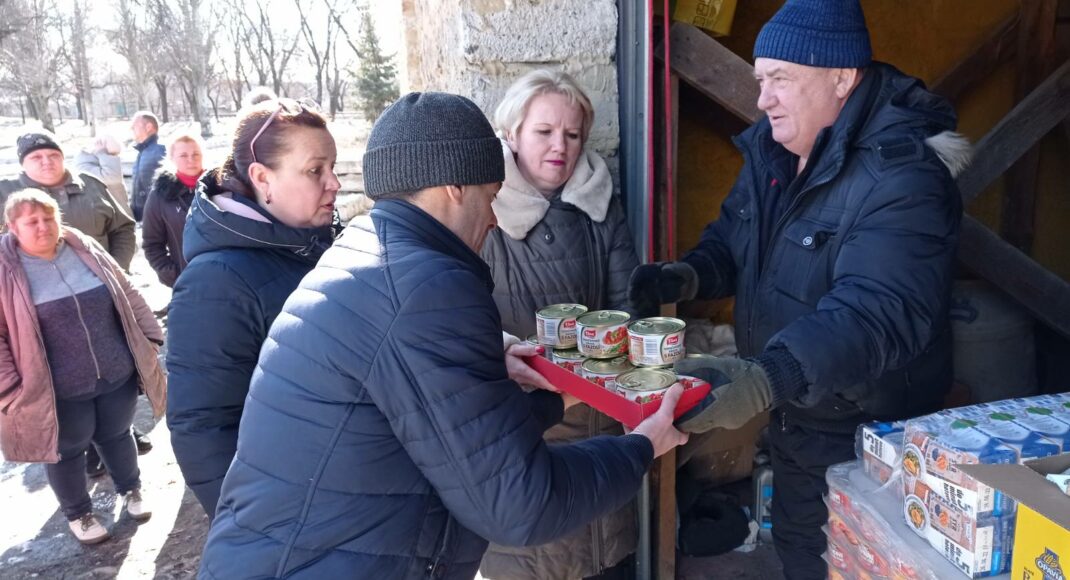 В Торецк прибыло более 17 тонн гуманитарного груза