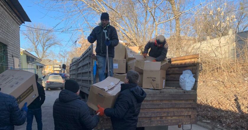 В Краматорске больницы получили гуманитарную помощь