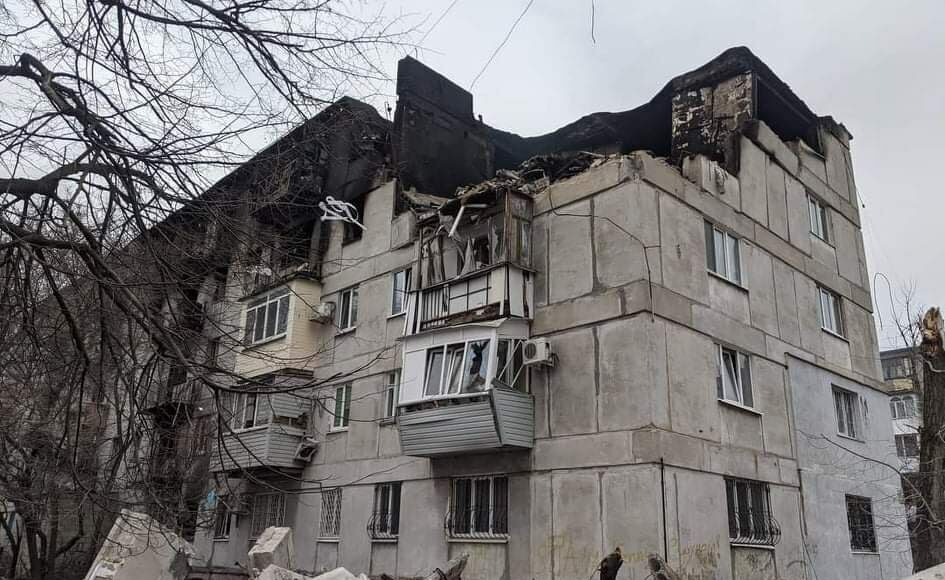 За ніч у Лисичанську війська рф обстрілами пошкодили п'ять будинків