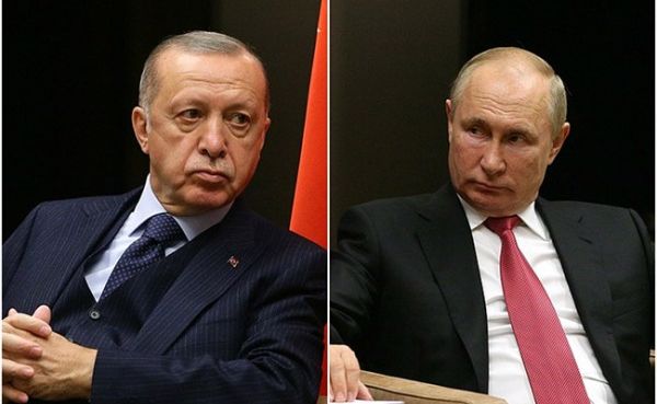 Ердоган зателефонував путіну: готовий зробити свій внесок для миру в Україні