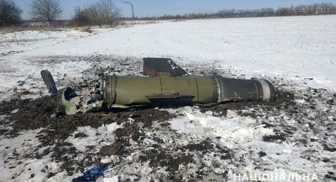 Вибухотехніки поліції Донеччини понад 100 разів від початку війни виїжджали на ліквідацію снарядів рашистів