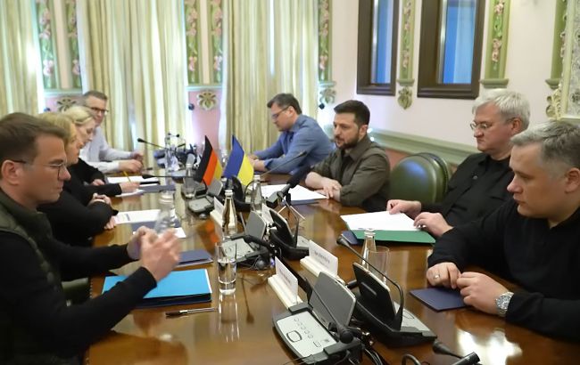 Зеленський провів зустріч із головою німецького Бундестагу у День пам'яті та примирення