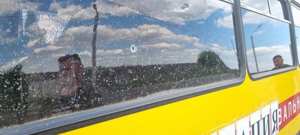 У Луганській області під обстріл окупантів потрапив евакуаційний автобус, - Денісова