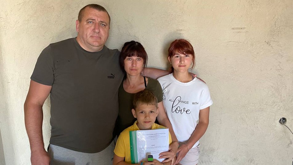 На Вінниччині родині загиблого азовця вручили ключі від квартири