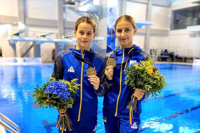 Мариупольская студентка завоевала "золото" на Чемпионате Европы по прыжкам в воду среди юниоров