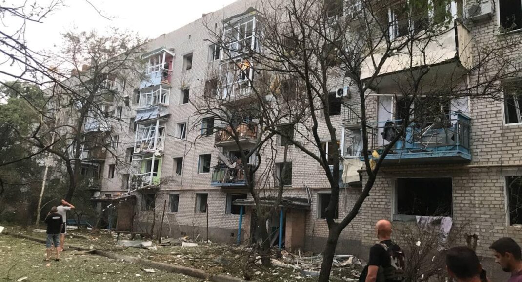 Лях показав наслідки чергового обстрілу Слов'янська російськими загарбниками (відео)