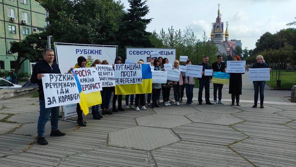 На фейковом "референдуме" оккупанты зафиксировали одну из самых низких явок в Новопсковской громаде на Луганщине, - Гайдай