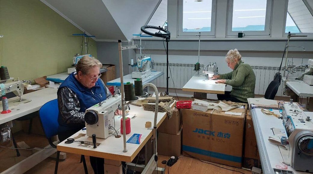 У Львові переселенки з Донеччини та Луганщини заснували швейне підприємство