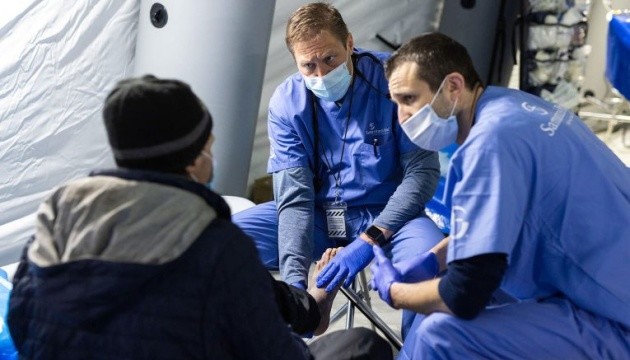 В Ізюмі відкрився мобільний госпіталь Samaritan’s Purse з послугами іноземних спеціалістів