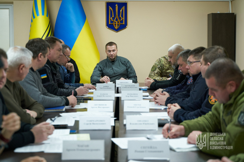 На Донеччині відпрацювали алгоритм дій на випадок ядерного удару ворога (фото)