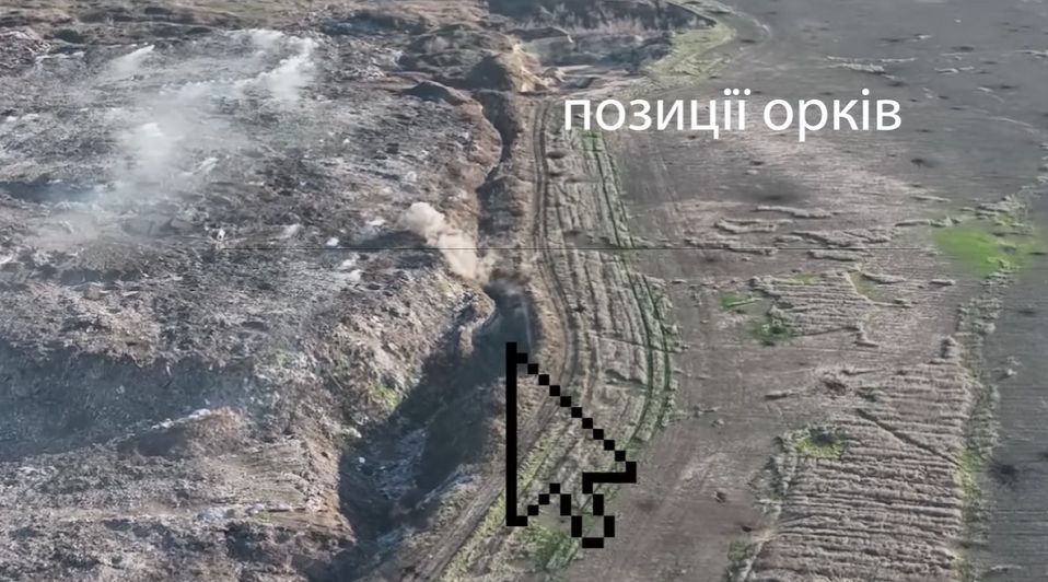 Украинские десантники уничтожили позиции рашистов возле Бахмута