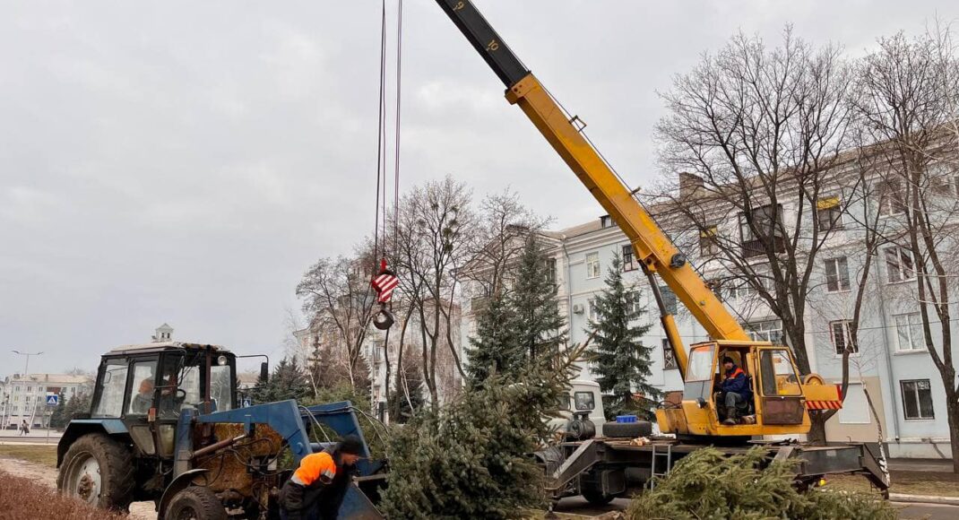 В Краматорском центре перед Новым годом высадили 50 елок, — Гончаренко (фото)