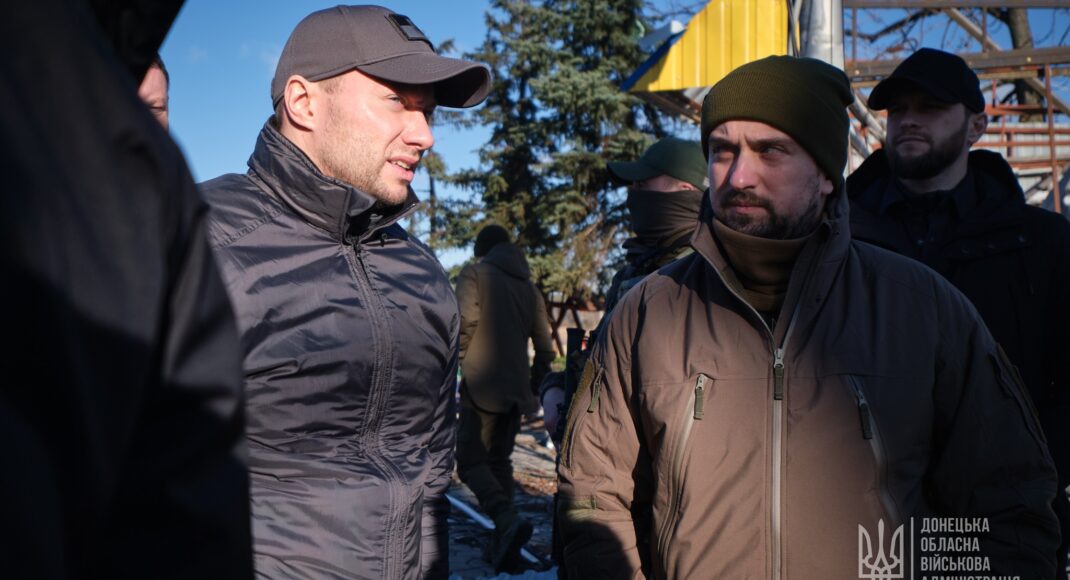 Кириленко та Тимошенко оглянули інфраструктурні об'єкти на деокупованих територіях Донеччини (фото)