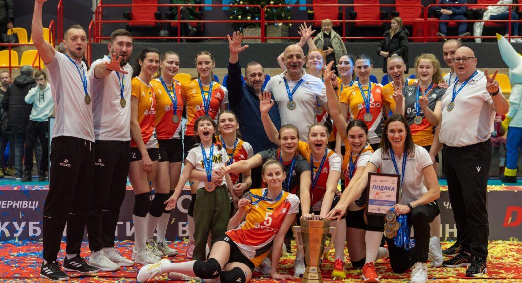 Волейболістка з Лиману стала володаркою Кубку Професіональної ліги України: фото
