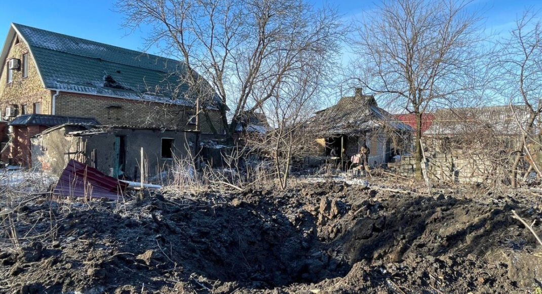В Покровской ГВА показали фото последствий обстрела города оккупантами