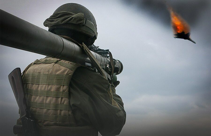 Нацгвардійці збили в небі Бахмута ворожий бомбардувальник СУ-24