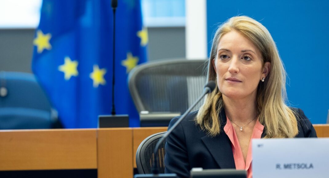 Президентка Європарламенту закликала до посилення санкцій проти росії