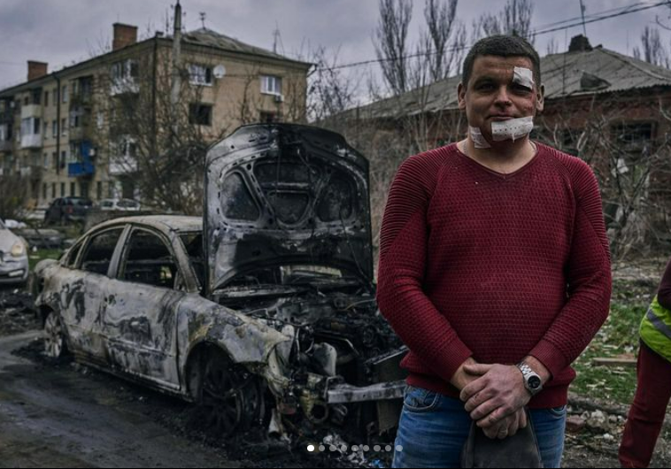 Фотографи показали світлини постраждалого від обстрілу Слов'янська російськими ракетами С-300: фото